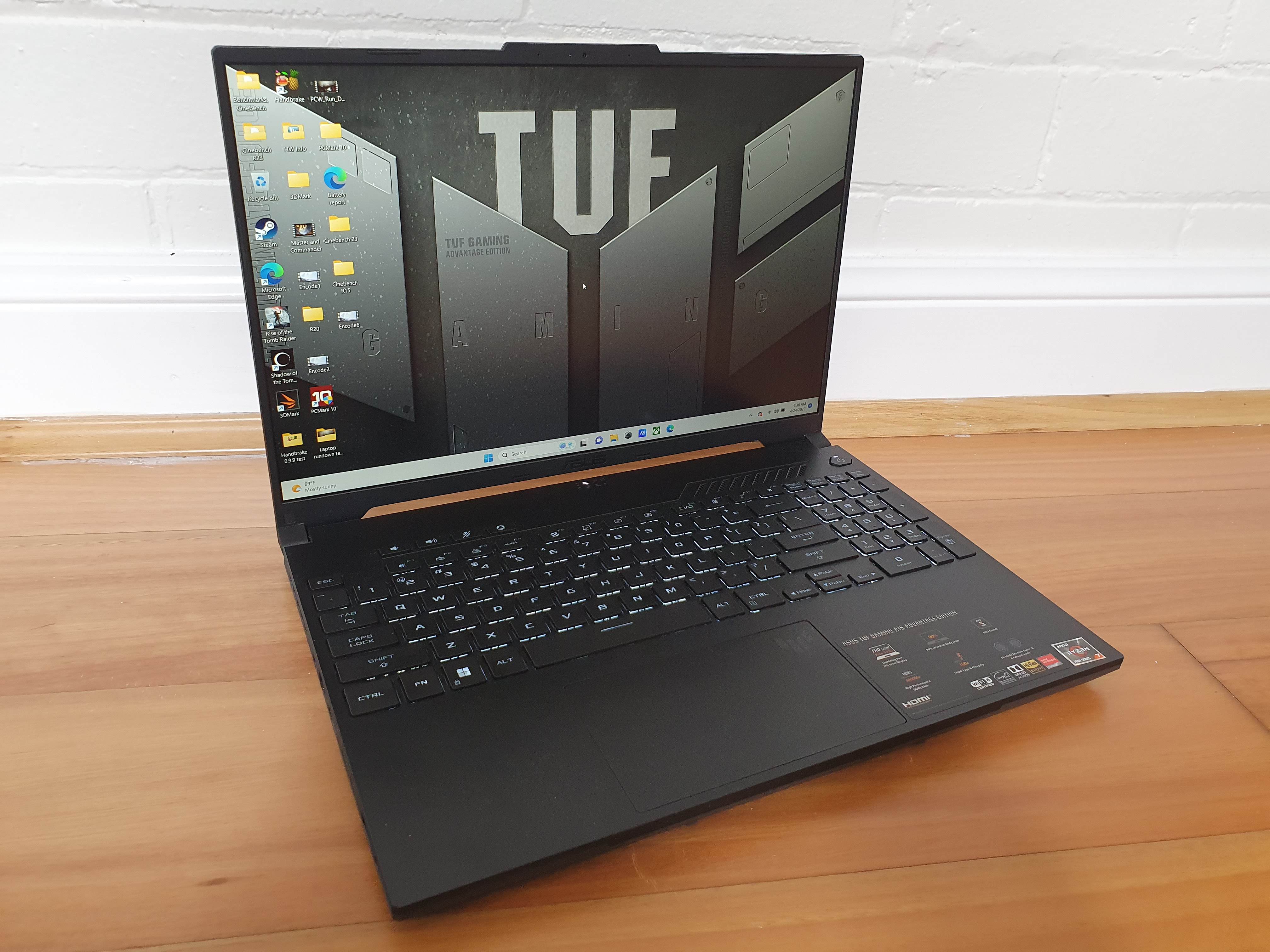 Asus TUF Gaming A16 Advantage Edition - Best battery life