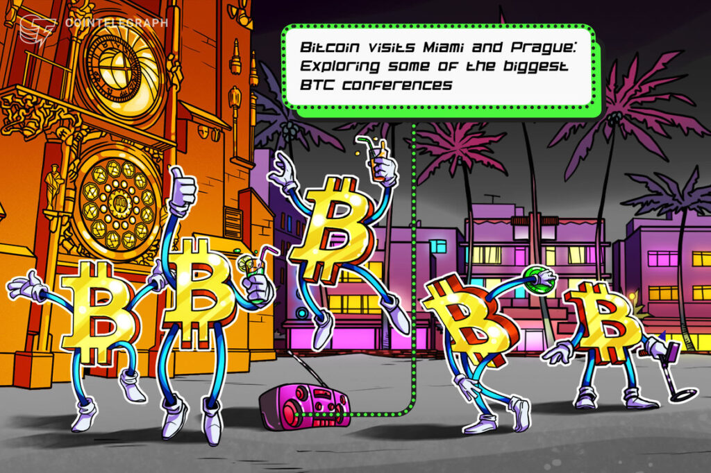 As maiores conferências de Bitcoin do mundo: descentralize com o Cointelegraph
