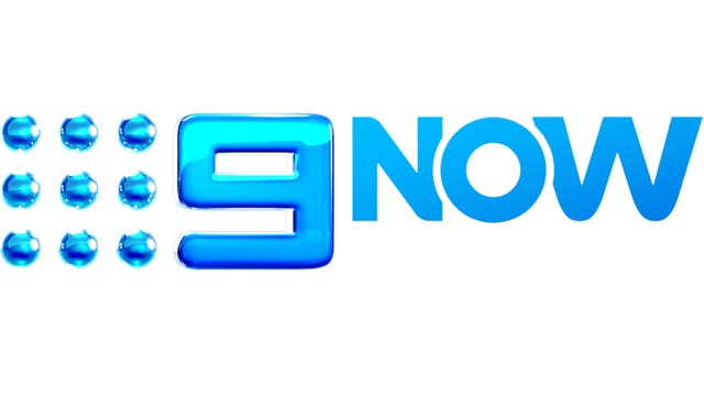 O logotipo do serviço de streaming 9Now.