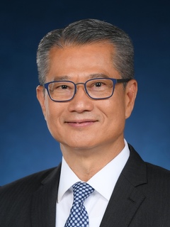 Secretário Financeiro de Hong Kong Sr. Paul Chan