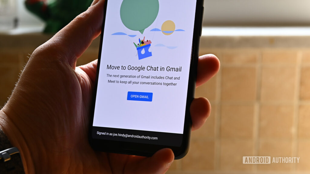 Hangouts move to Google Chat 2