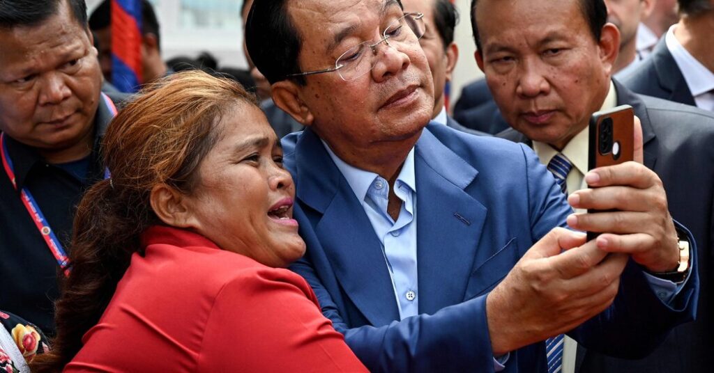 Página de Hun Sen no Facebook fica escura após briga com Meta