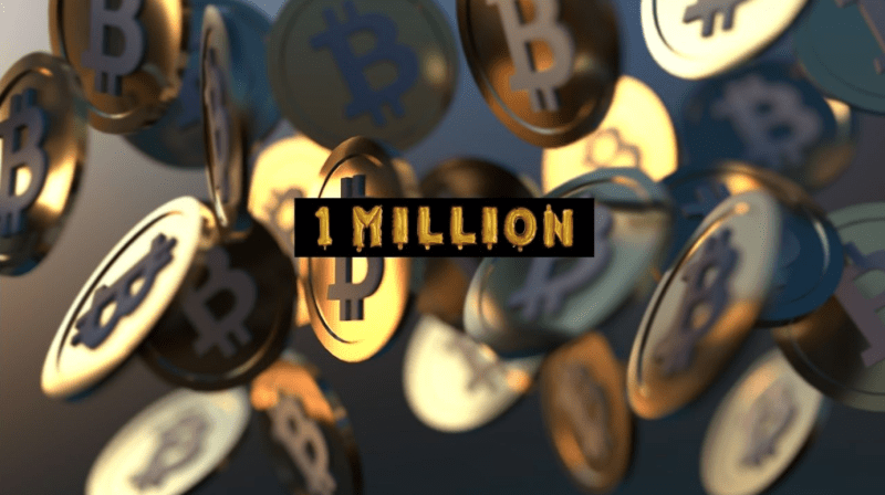 Bitcoin price $1,000,000